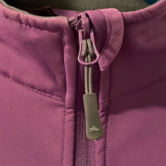High Sierra purple zip front jacket with four pockets size Large NWOT - Picture 10 of 13